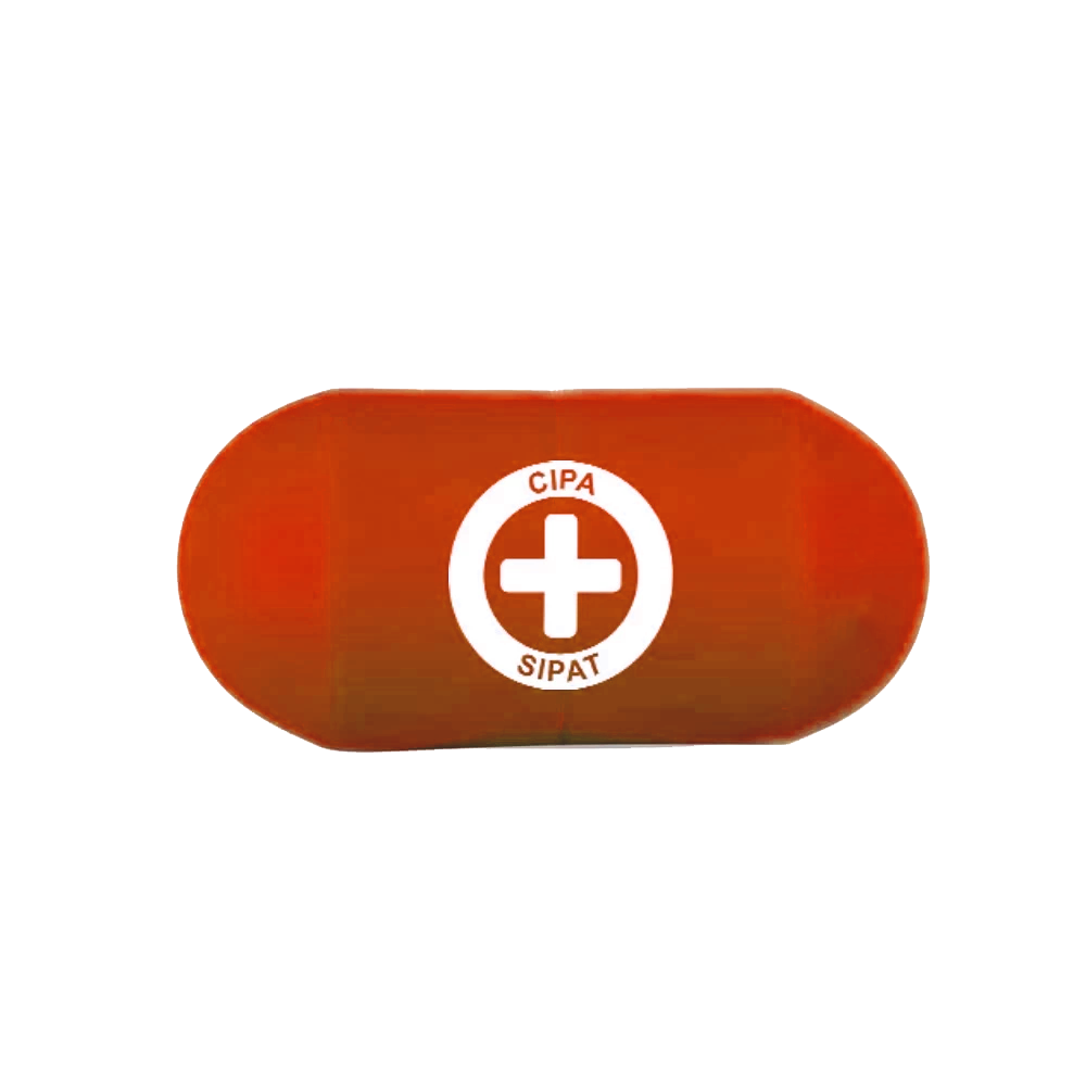 Capsula Anti Stress Personalizada Laranja