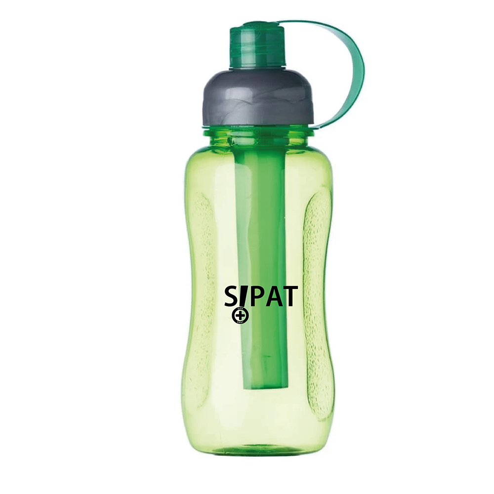 Squeeze Personalizado Ice Bar Plástico - 600ml Verde