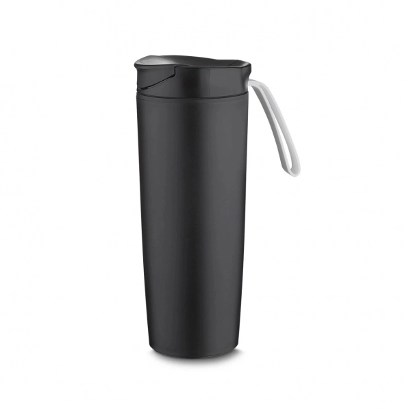 Copo Antiqueda Personalizado - 500ml Preto e Branco